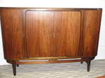 1930s/40s Swedish Rosewood High-Board Cabinet
