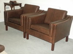Pair of Borge Mogensen Style 2211 Armchairs