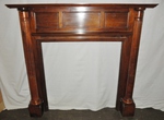 Late Edwardian Solid Mahogany Fireplace Surround