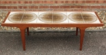 1960s Teak & Tile Coffee Table