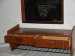 Danish Floating Teak Drawer Unit / Wall Shelf or Bedside Cabinet 