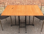  Ladderax Dropleaf Dining Table