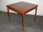 1960s Poul Hundevad Danish Teak Dining Table/Games Table