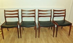 Set of 4 – Danish Style Dining Chairs by Robert Heritage 