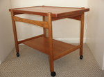 Hans Wegner Teak Serving / Drinks Trolley