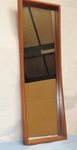 1960s Danish style Teak Rectangular Wall Mirror