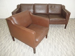 Danish Borge Mogensen Style 3 seater Sofa & Armchair 